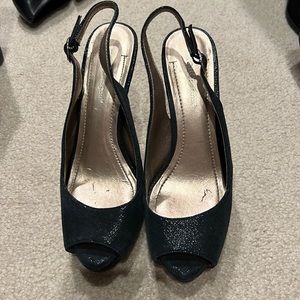 Bcbg generation sling back platform open toe